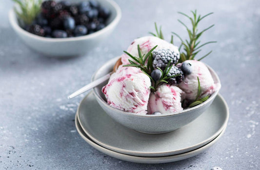 Helado casero sin azúcar