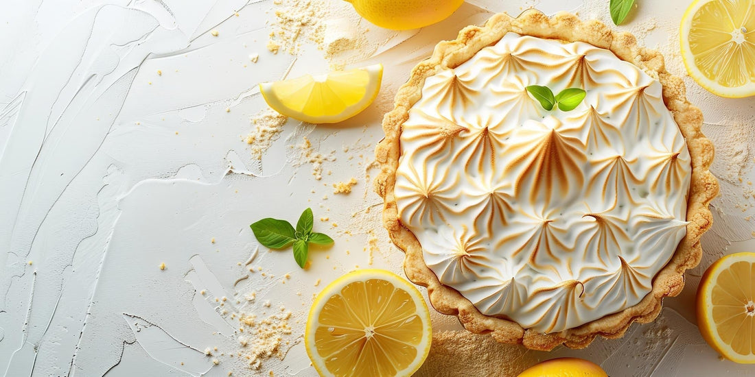 Pie de limón sin azúcar