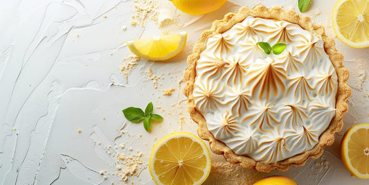 Pie de limón sin azúcar