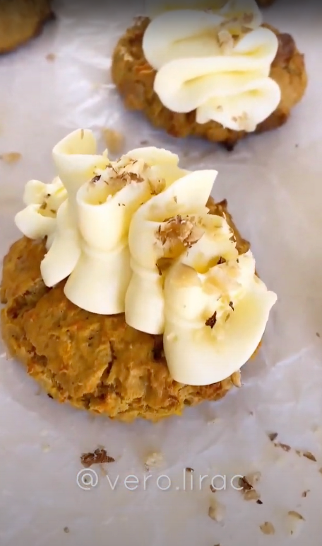 Galletas carrot cake | Veronica Lira