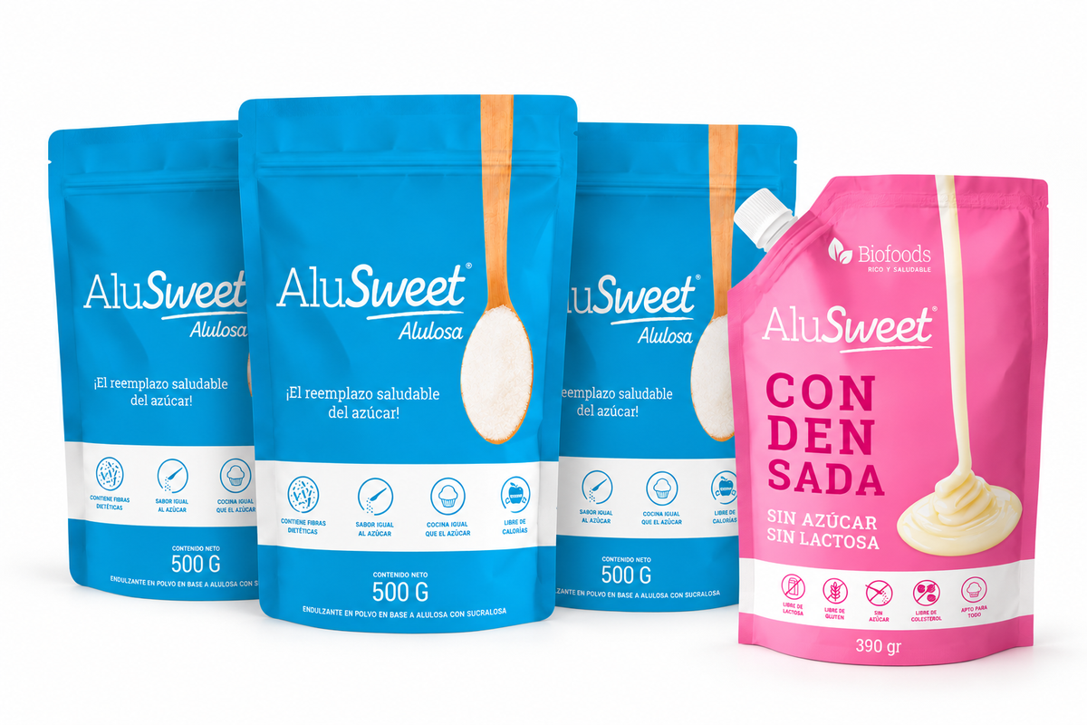 Pack AluSweet: 3 Alulosa Polvo 500g + Leche Condensada