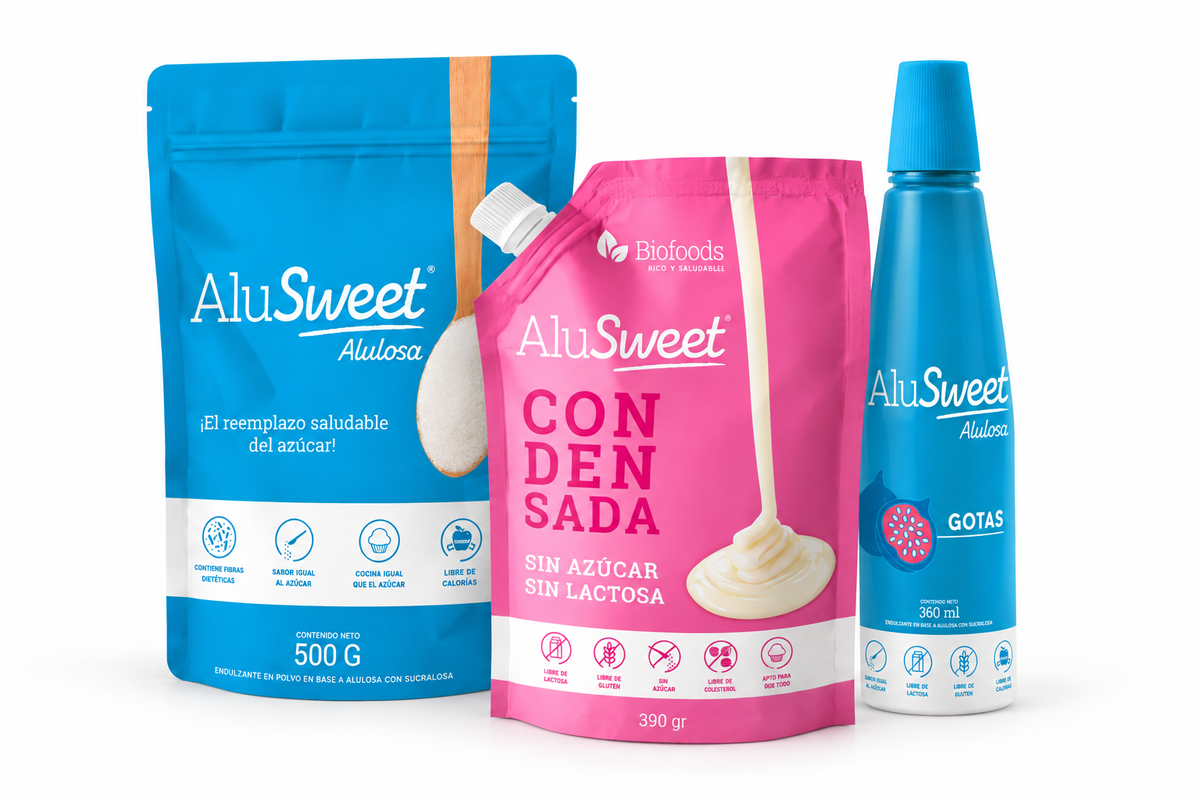 Pack AluSweet: Alulosa 500g + Alulosa 360ml + Leche Condensada