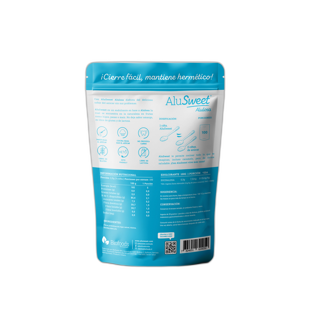 Alulosa en Polvo Sin Azúcar — Endulzante Natural | AluSweet