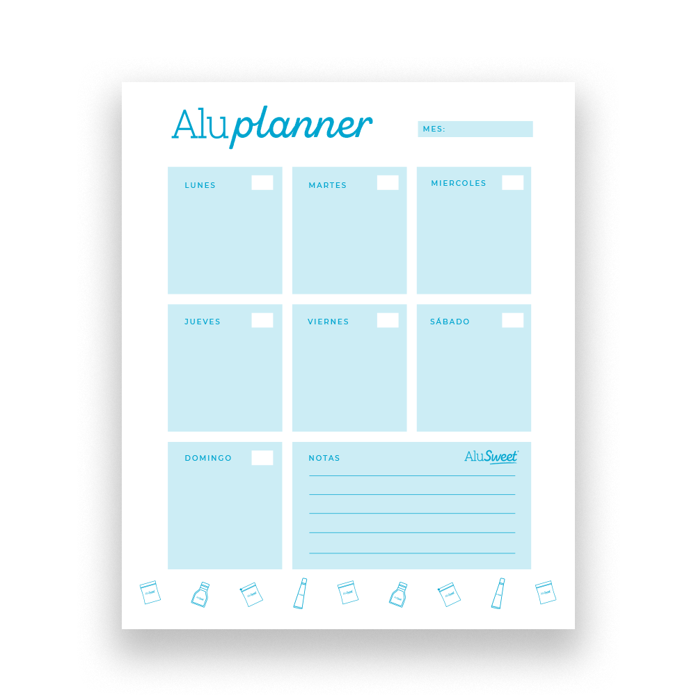 Planificador magnético para refrigerador